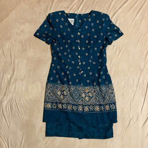 K.C. Spencer NY vintage tiered dress size 6